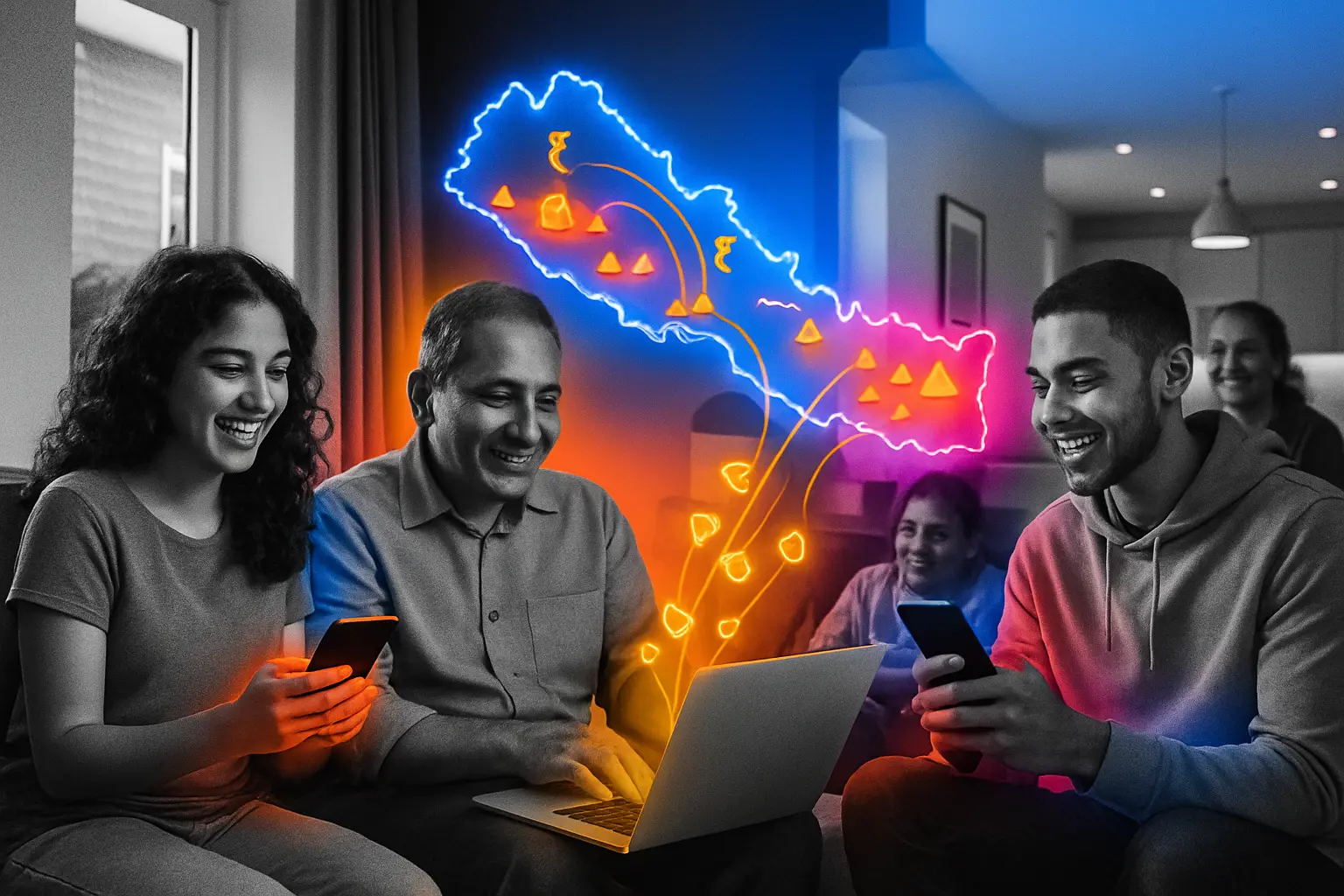 How to send money to Nepal from the UK